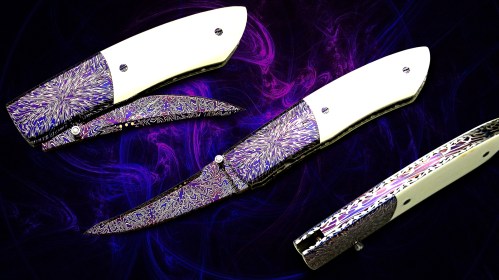 Blue Strife-Folder-knife