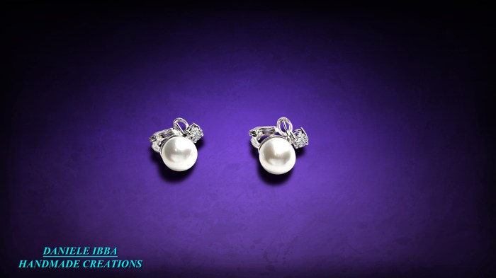 Orechhini perle+brill