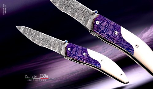 Custom knife by Ibba Daniele - Mizar